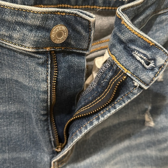 GAP TEEN SIZE 16 JEANS SKY HIGH SKINNY ANKLE IN LIGHT DENIM NWOT - Picture 14 of 14